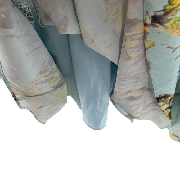 Anthropologie Sachin + Babi Women’s 0 Rainflower Lace Maxi Dress Floral Coquette - Picture 10 of 14